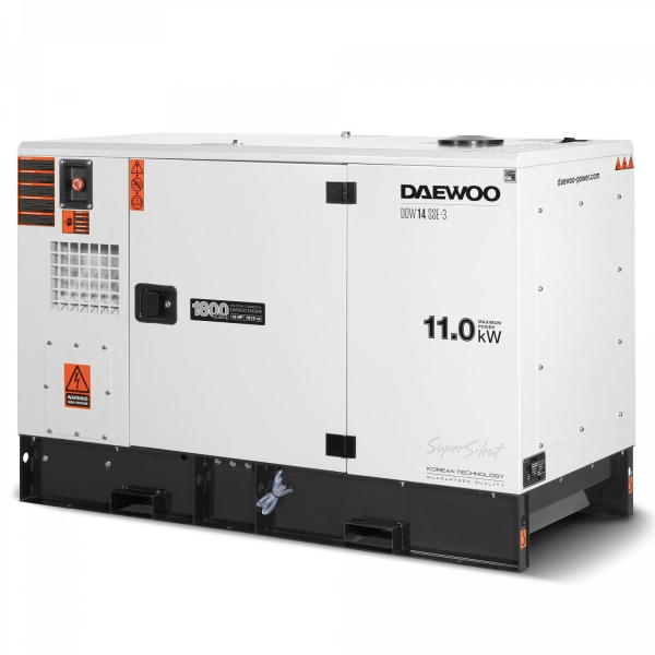 Дизельный генератор DAEWOO DDW 14 SSE-3 DDW 14 SSE-3 бесшумный фото